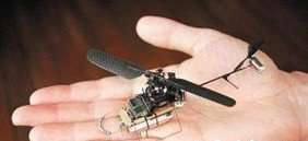 世界最小直升机问世  用于间谍